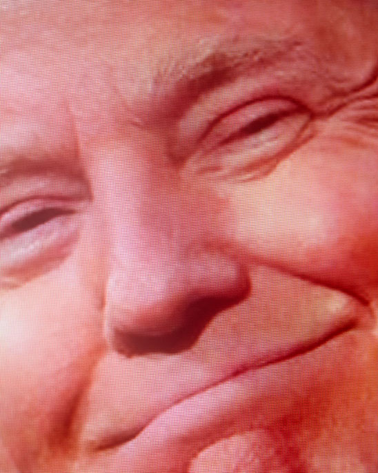 DONALD TRUMP SMILING © Gregoire Grange